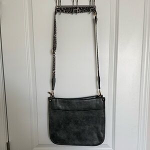 Stylish Gray Crossbody Bag